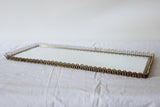 Swedish Modern Brass Mirror Tray