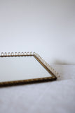Swedish Modern Brass Mirror Tray