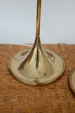 1960's Pair of Bergboms Brass Lamps