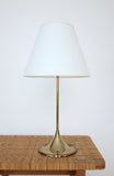 1960's Pair of Bergboms Brass Lamps