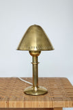 Brass table lamp by ASEA