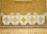 Vintage Swedish Kilim runner by Ingegerd Silow