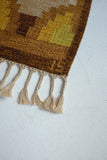 Vintage Swedish Kilim rug by Ingegerd Silow