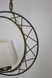 1950s Half Moon light Pendant