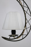 1950s Half Moon light Pendant