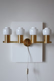 Wall Lamp Model V-306/4 by Hans-Agne Jakobsson