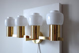 Wall Lamp Model V-306/4 by Hans-Agne Jakobsson
