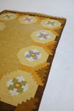 Vintage Swedish Kilim Rug