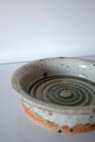 1960s Large Stoneware Plate by Marianne Westman