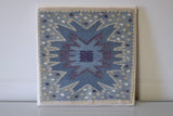 Vintage Handwoven "Nejlikan" tapestry by Barbro Nilsson