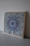 Vintage Handwoven "Nejlikan" tapestry by Barbro Nilsson