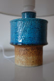 Stoneware table lamp by Inger Persson