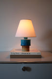 Stoneware table lamp by Inger Persson