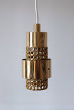 Brass Lamp Pendant by Pierre Forssell