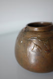 Early 1900s Bronze vase by Hugo Elmqvist