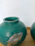Pair of Argenta Stoneware Vases by Wilhelm Kåge