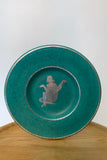 Argenta Stoneware Plate by Wilhelm Kåge
