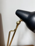 Metal and Brass Table lamp by Falkenbergs