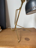 Metal and Brass Table lamp by Falkenbergs