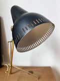 Metal and Brass Table lamp by Falkenbergs