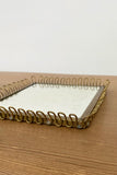 1950s Brass coaster