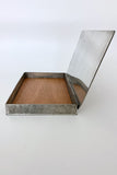 Swedish Modern Pewter box by GAB