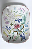 Large Faience ceramic bowl and plate by Stig Lindberg