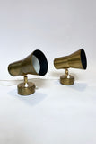 Brass wall lights modell V 239 by Hans-Agne Jakobsson