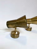 Brass wall lights modell V 239 by Hans-Agne Jakobsson