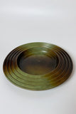 1930s Bronze Plate and Vase by Ystad Brons