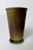 1930s Bronze Plate and Vase by Ystad Brons