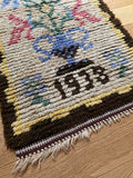 Vintage Swedish Rya Rug from 1938