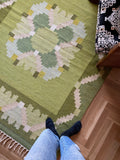 Vintage Kilim Rug by Ingegerd Silow