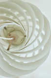 Large Turbo pendant lamp by Louis Weisdorf