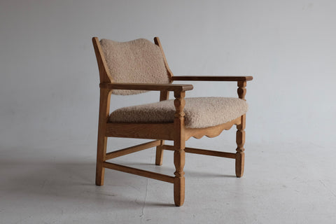 Oak Arm Chair by Henning Kjærnulf