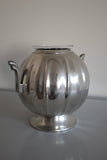 Large Vintage Swedish Pewter Vase