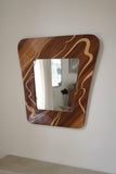 Wood Veneer Wall Mirror by G&T