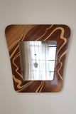 Wood Veneer Wall Mirror by G&T
