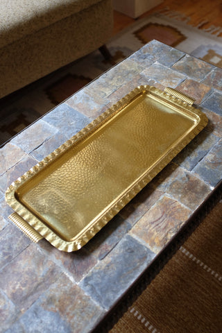 Swedish Mid-Century Brass Tray