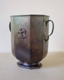 Swedish 1930s Bronze Vase by Jacob Ängman