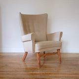 Danish Mid-Century Lounge Chair attributed to Henning Kjærnulf