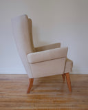 Danish Mid-Century Lounge Chair attributed to Henning Kjærnulf