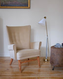 Danish Mid-Century Lounge Chair attributed to Henning Kjærnulf