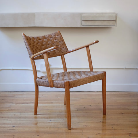 1960's Black leather Kontiki Lounge Chairs by Arne Norell, Sweden