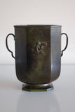 Swedish 1930s Bronze Vase by Jacob Ängman