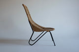 Mid-Century Swedish Wicker Chair