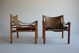 Pair of Sirocco chairs by Arne Norell