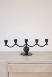 1930s GAB Bronze Candleholder