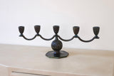 1930s GAB Bronze Candleholder
