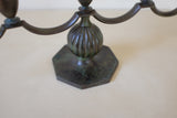 Small GAB Bronze Candleholder